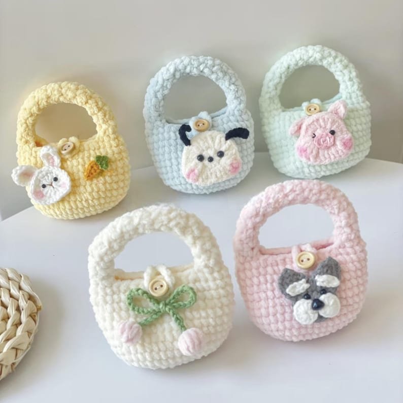 5in1 cute airpod case crochet pattern