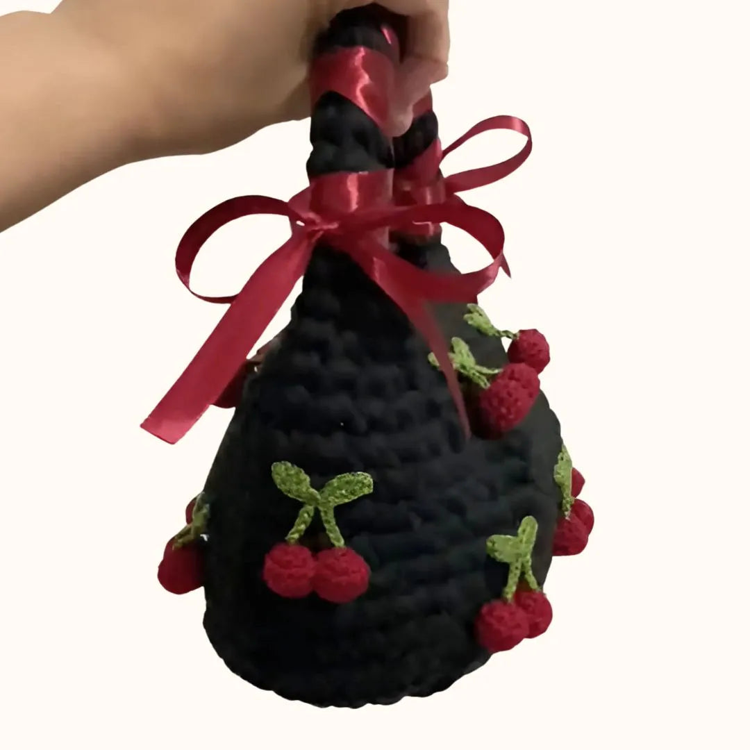boho cherry bag crochet pattern