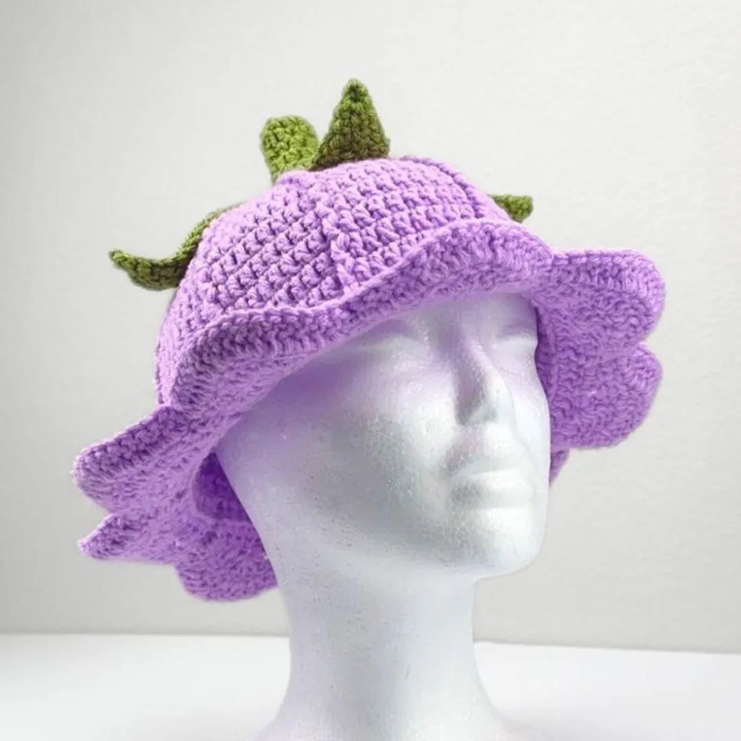 lily hat crochet pattern