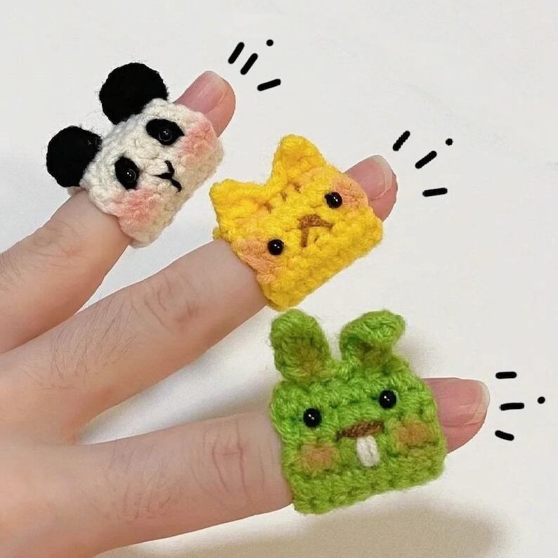 finger guard crochet pattern